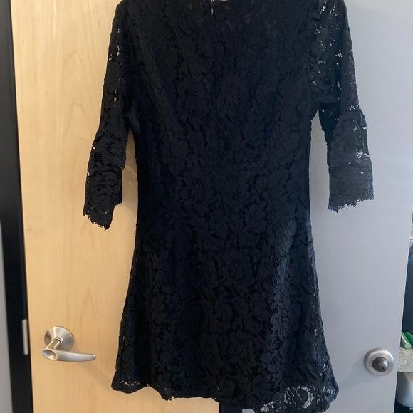 Zeagoo Black Lace Dress | 3/4 Sleeve | Medium - Picture 4 of 4